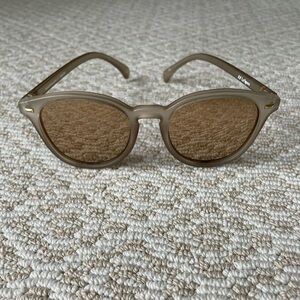 Le Specs Mirrored Lens Sunglasses